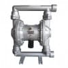 QBK气动隔膜泵铝合金隔膜泵高粘度液体输送泵杂质泵泥浆泵